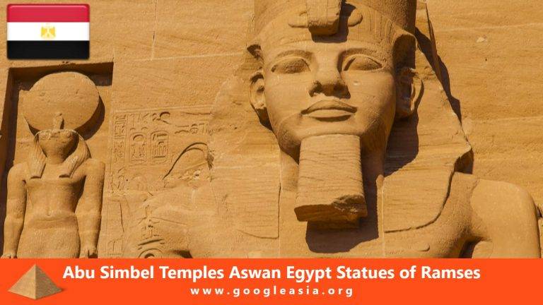 Abu Simbel Temples Aswan Egypt Statues of Ramses