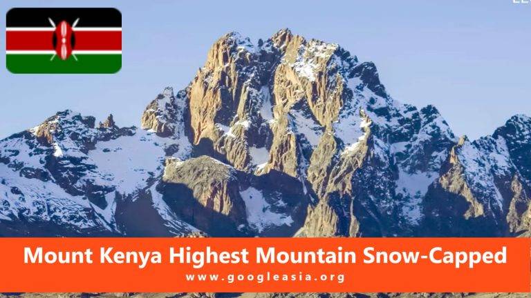 Mount Kenya Highest Mountain Snow-Capped